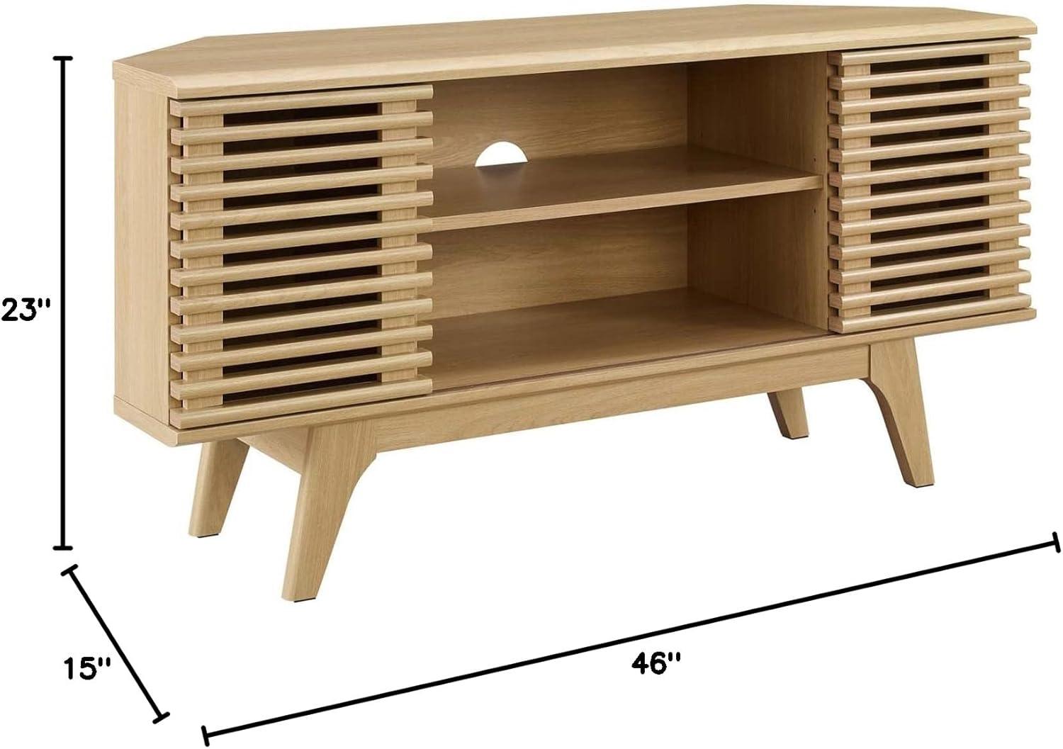 Eve Furniture Render 46" Corner TV Stand by Modway