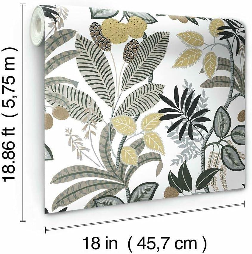 Funky Jungle Peel and Stick Wallpaper