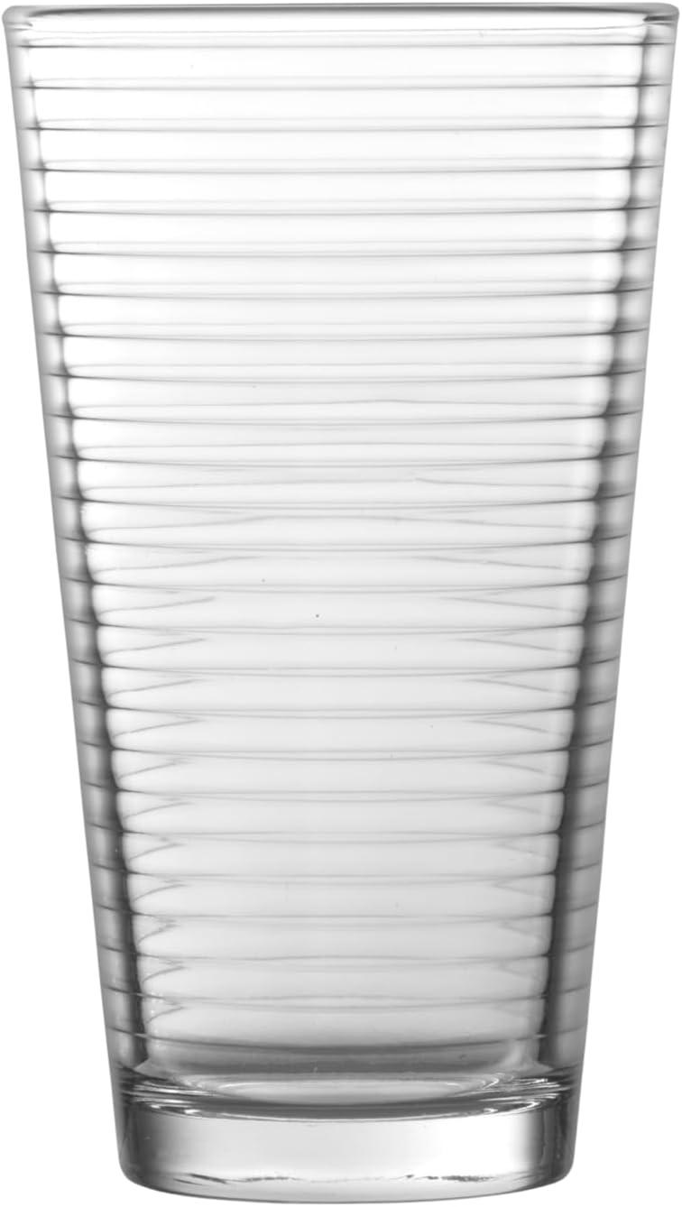 Fortessa Basics Clear Glass Beverage Set, 14.25 Ounce, Set of 12