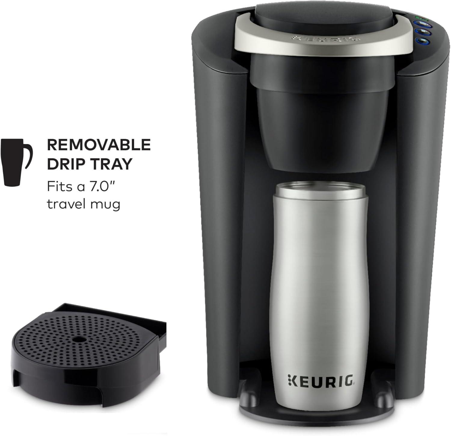 Keurig K-Compact Single-Serve K-Cup Pod Coffee Maker, Black