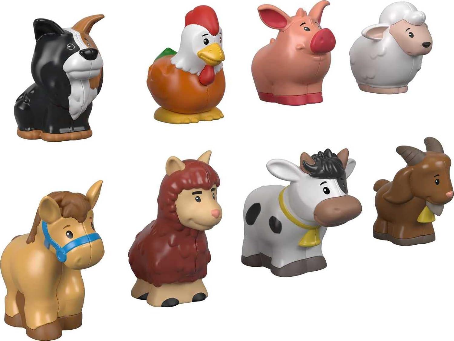 Little People Farm Animal Friends 8-Piece Figure Set