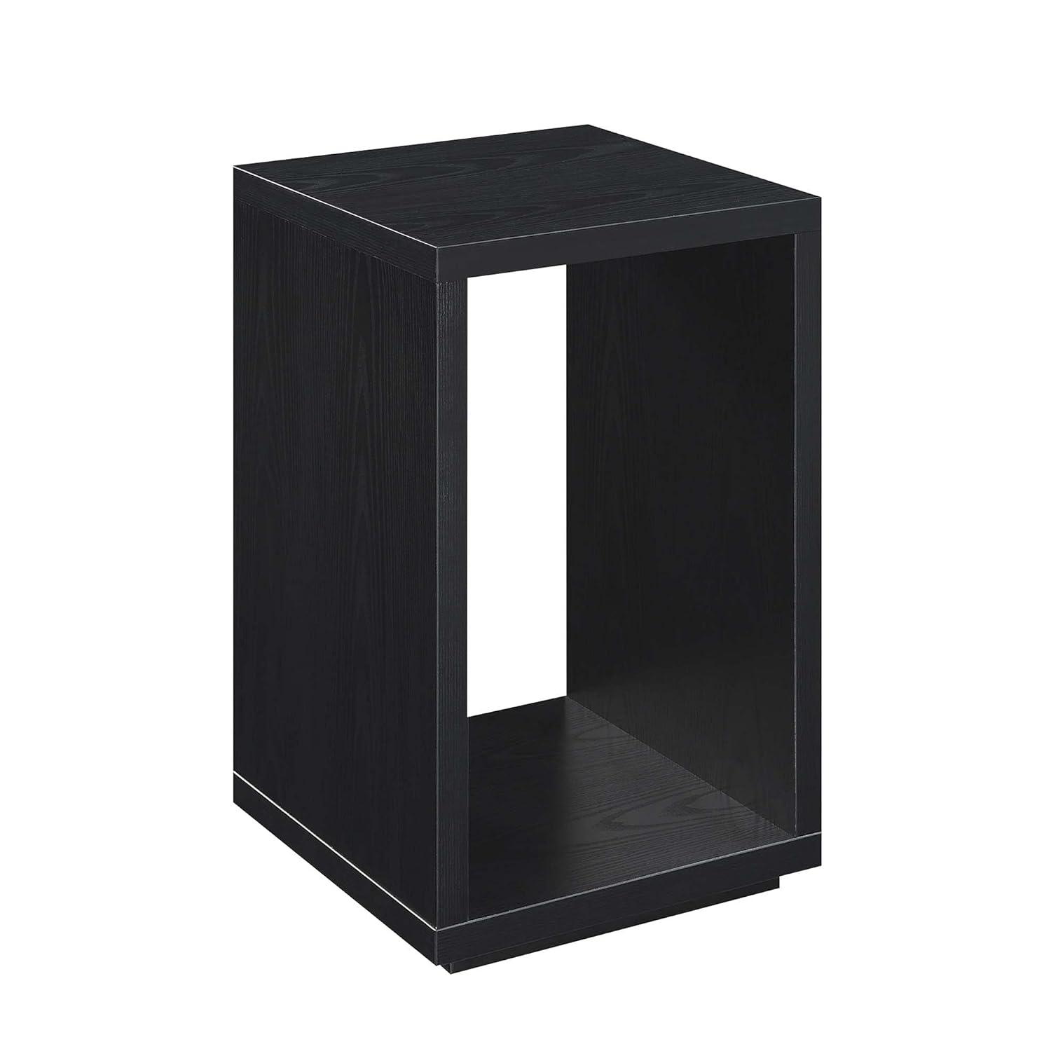 Convenience Concepts Northfield Admiral End Table with Shelf, Black