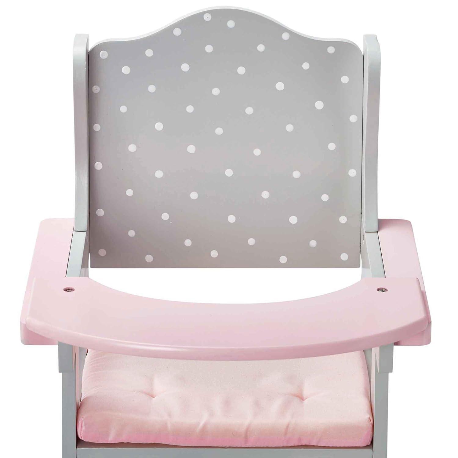 Olivia's Little World Olivia's Little World Wooden Baby Doll High Chair