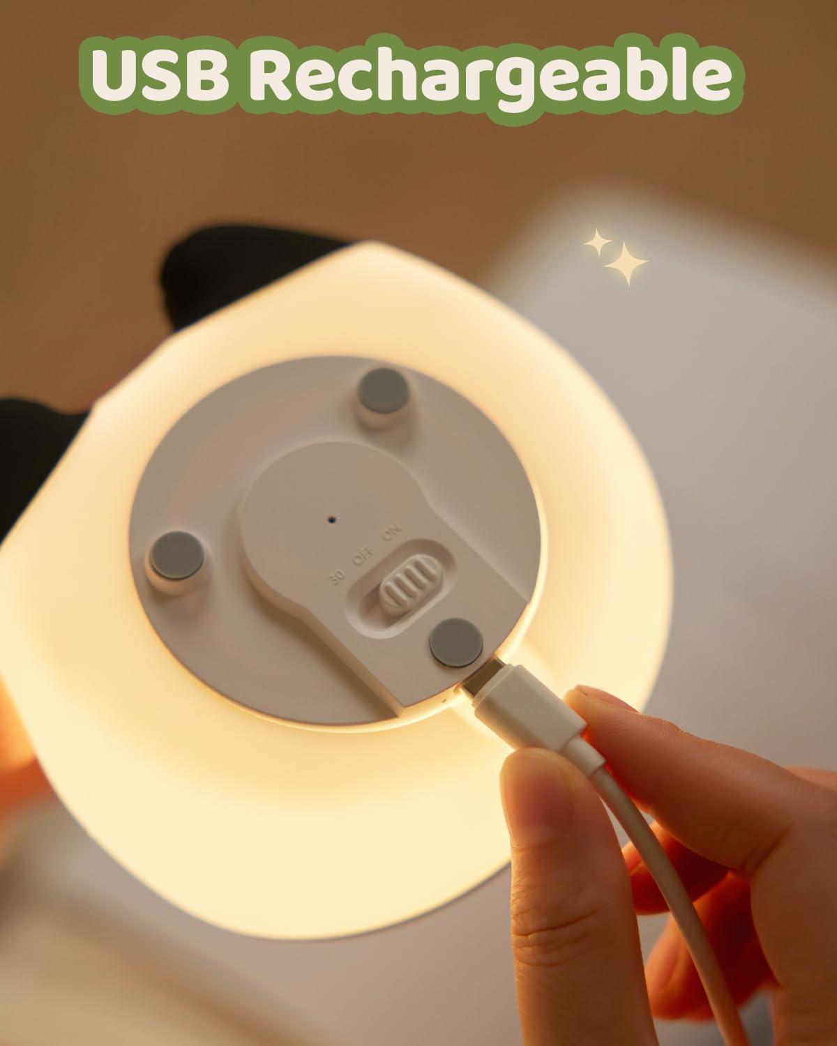 Wnngxing Dimmable Cute Panda Night Light