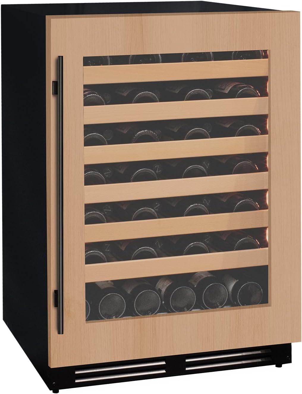 Allavino 24'' 49 Bottle Single Zone Panel Ready Wine Refrigerator