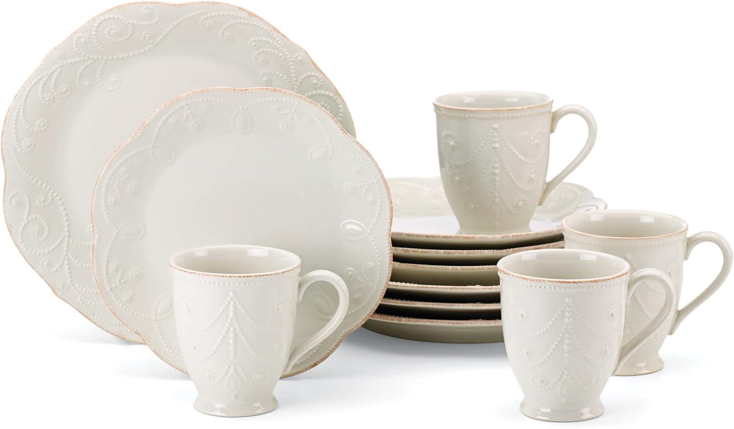 Lenox French Perle White 12-Piece Set