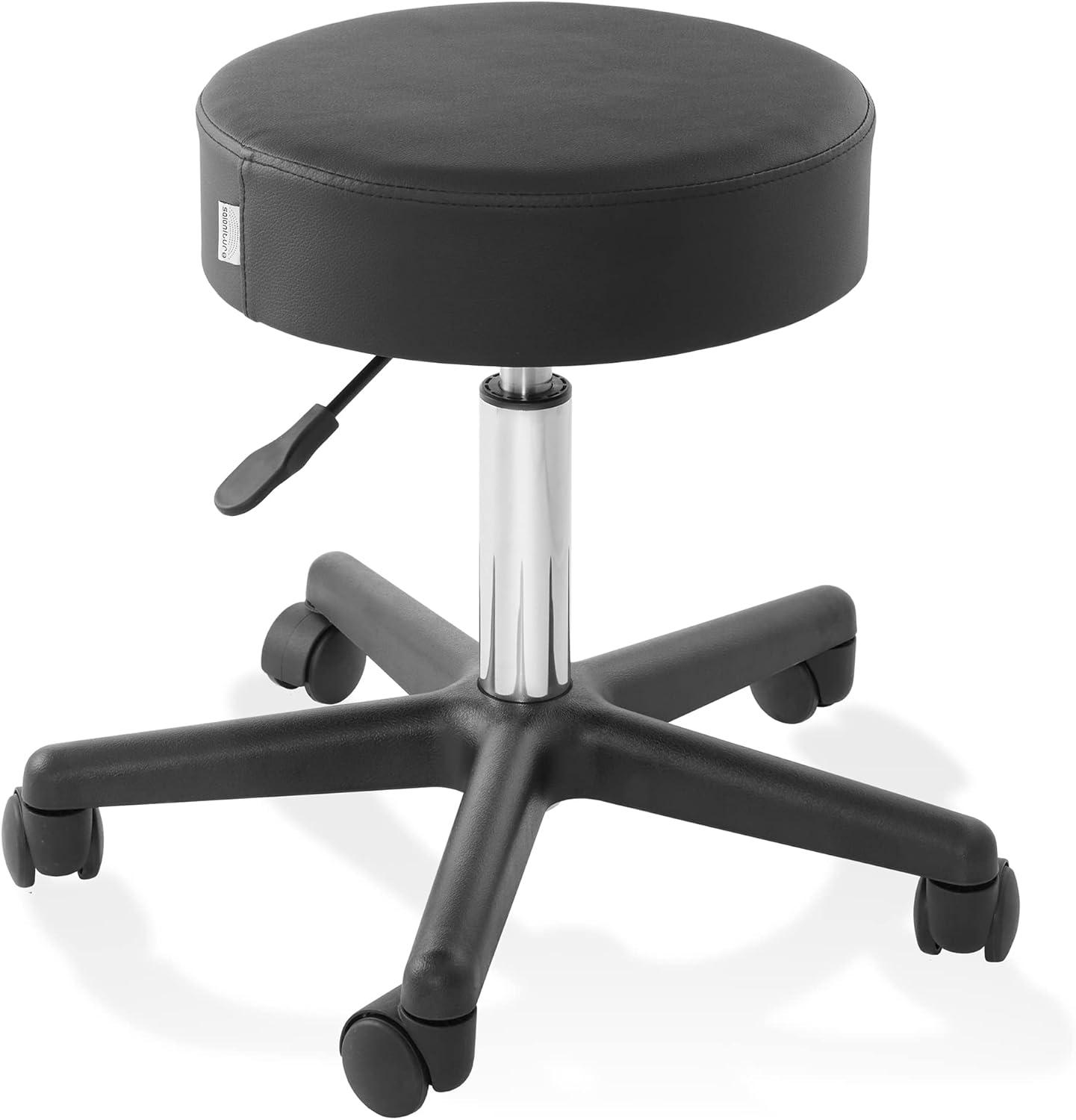 Height Adjustable Rolling Stool