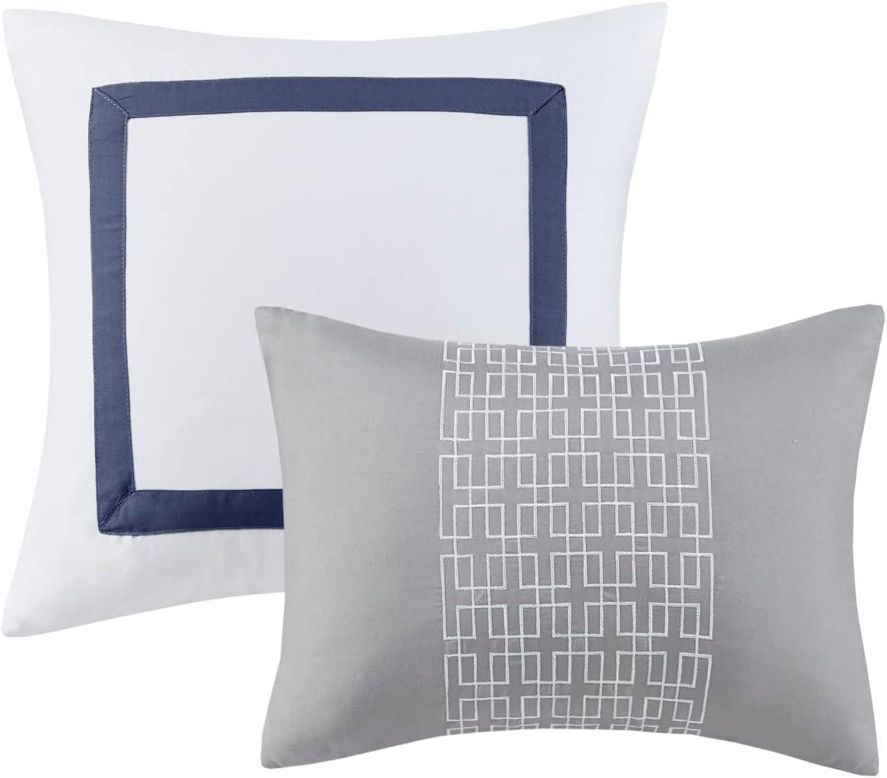 510 Design 8 Piece Embroidered Comforter Set