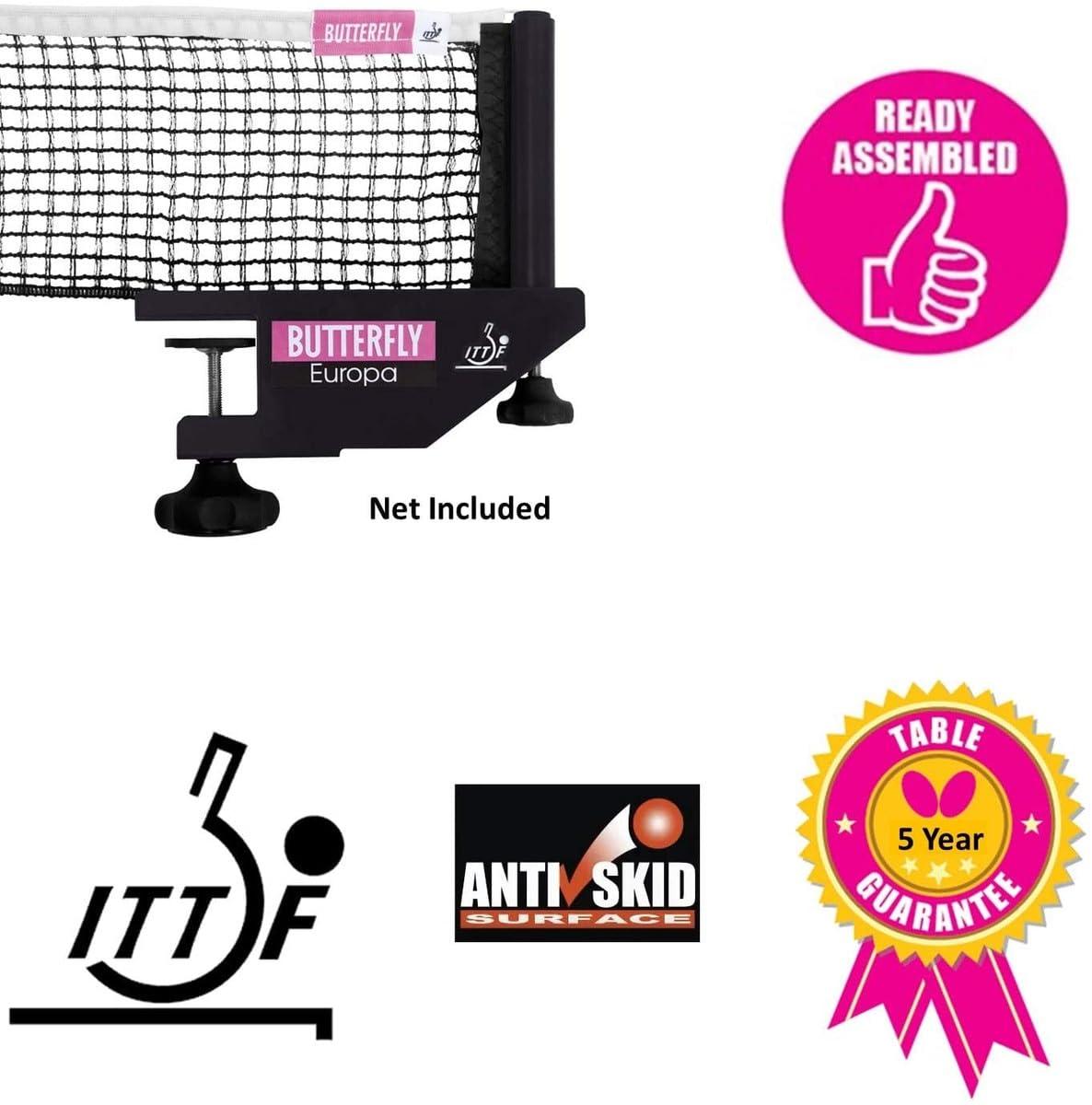 Butterfly Centrefold 25 Sky Table Tennis Table