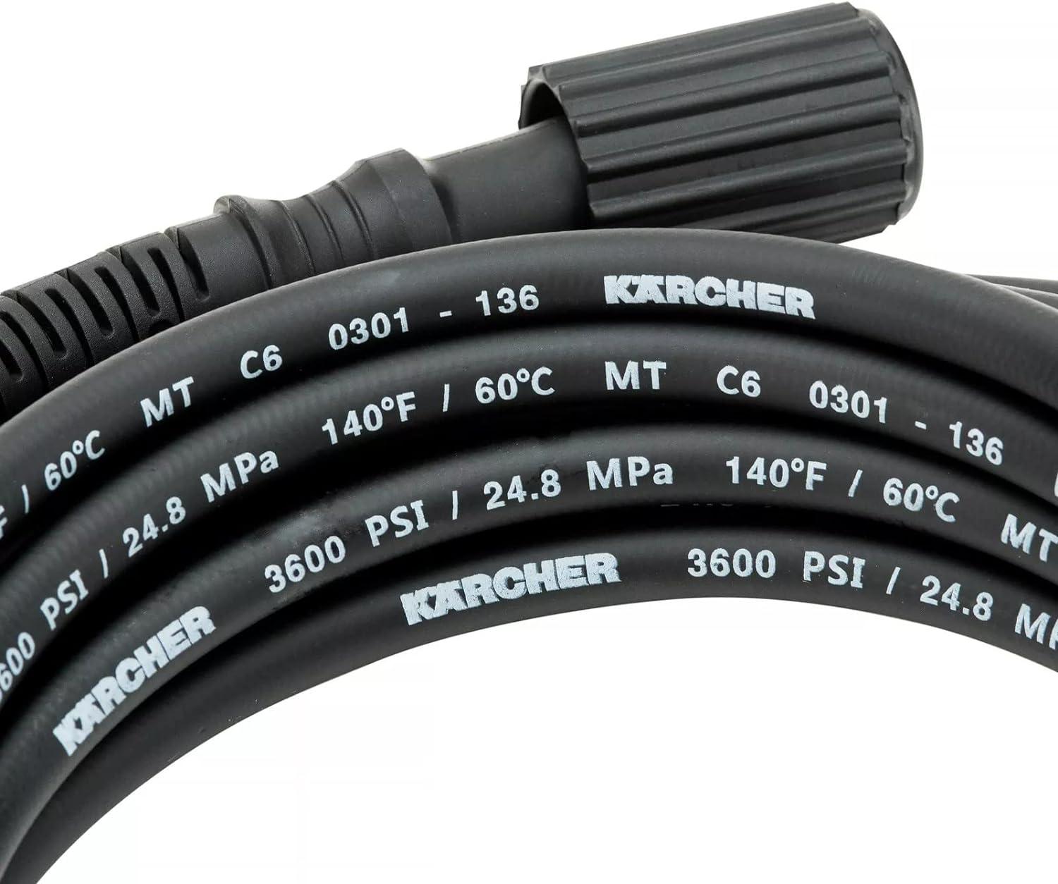 Karcher 25 ft. Replacement Hose for Gas and Electric Pressure Washers, 3600 PSI Rating