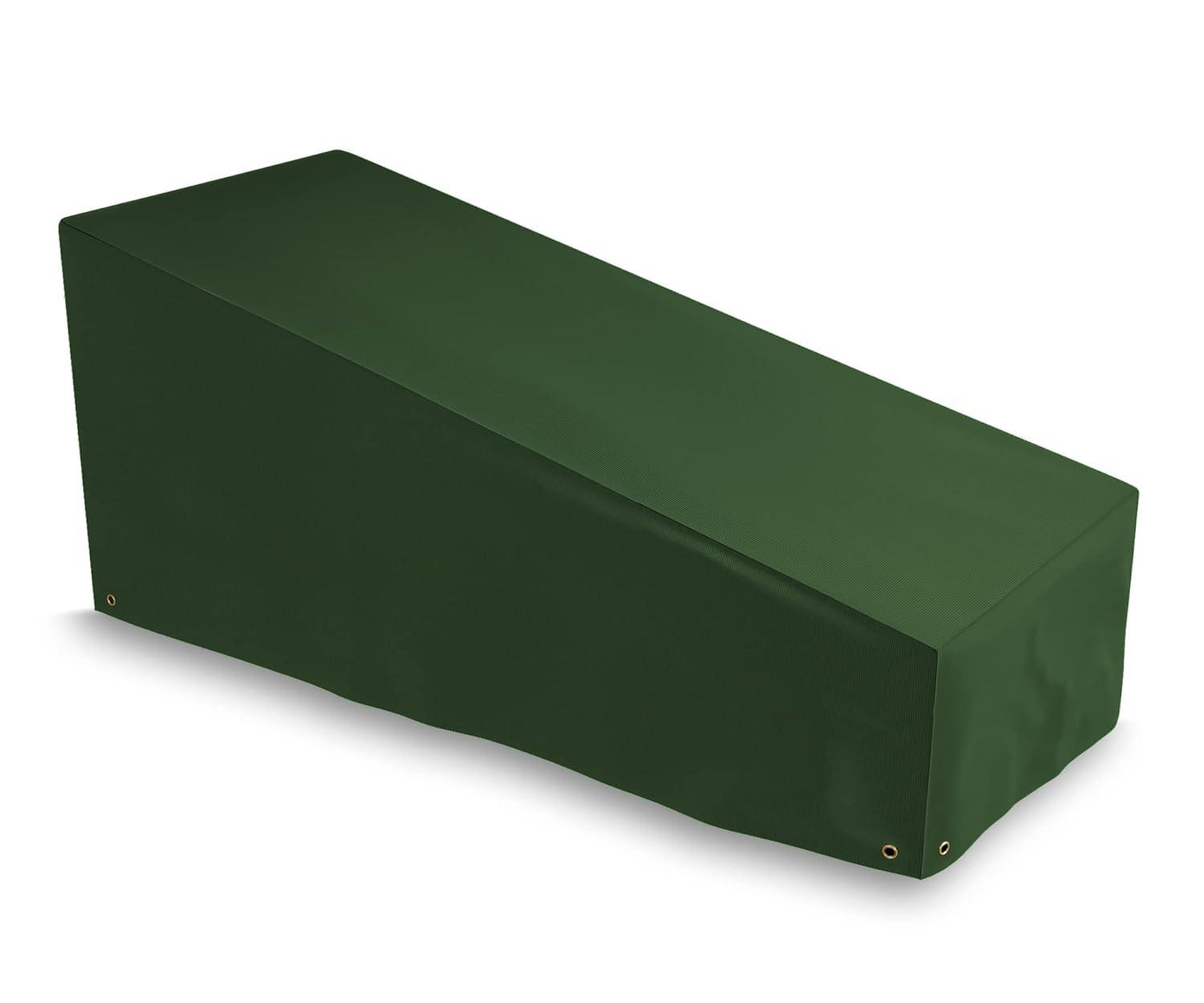 Bosmere C567 Chaise / Steamer Chair Cover - 59 x 24 in. - Green