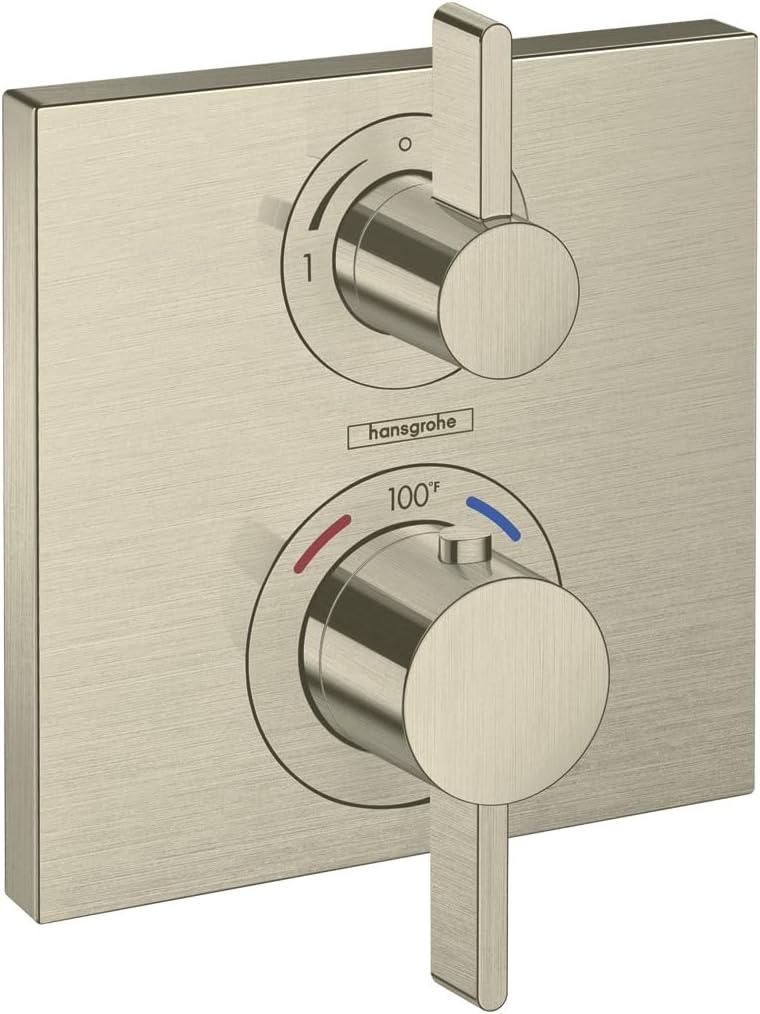 Ecostat Square Temperature Memory Thermostatic Valve Trim