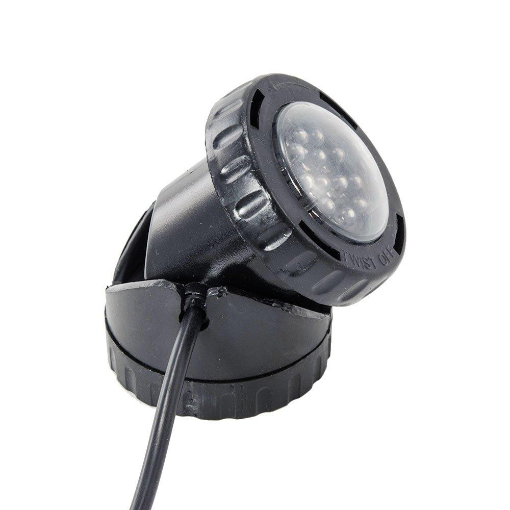 Jebao PL1LED-4 Submersible Pond LED Light with 4 Colored Lenses