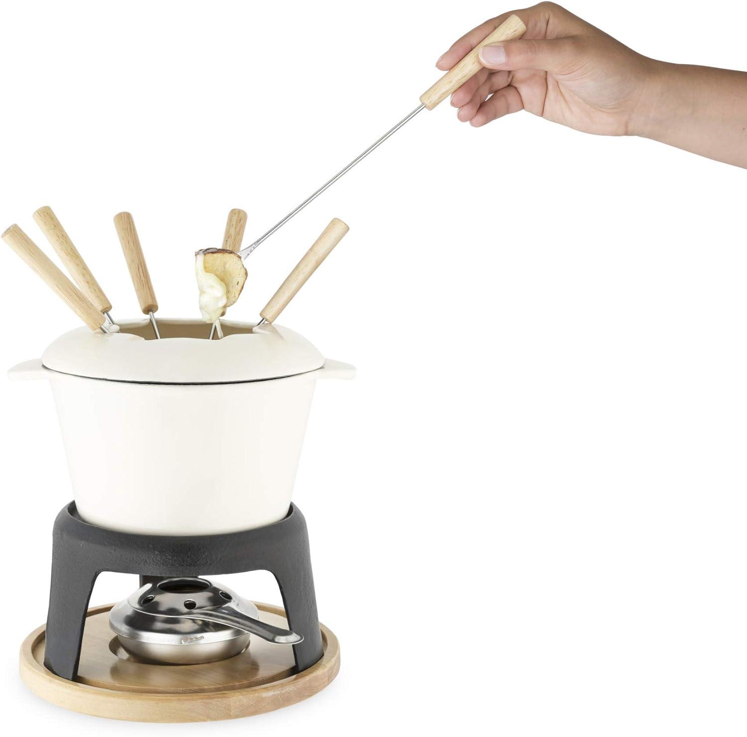 Twine Cast Iron Fondue Set