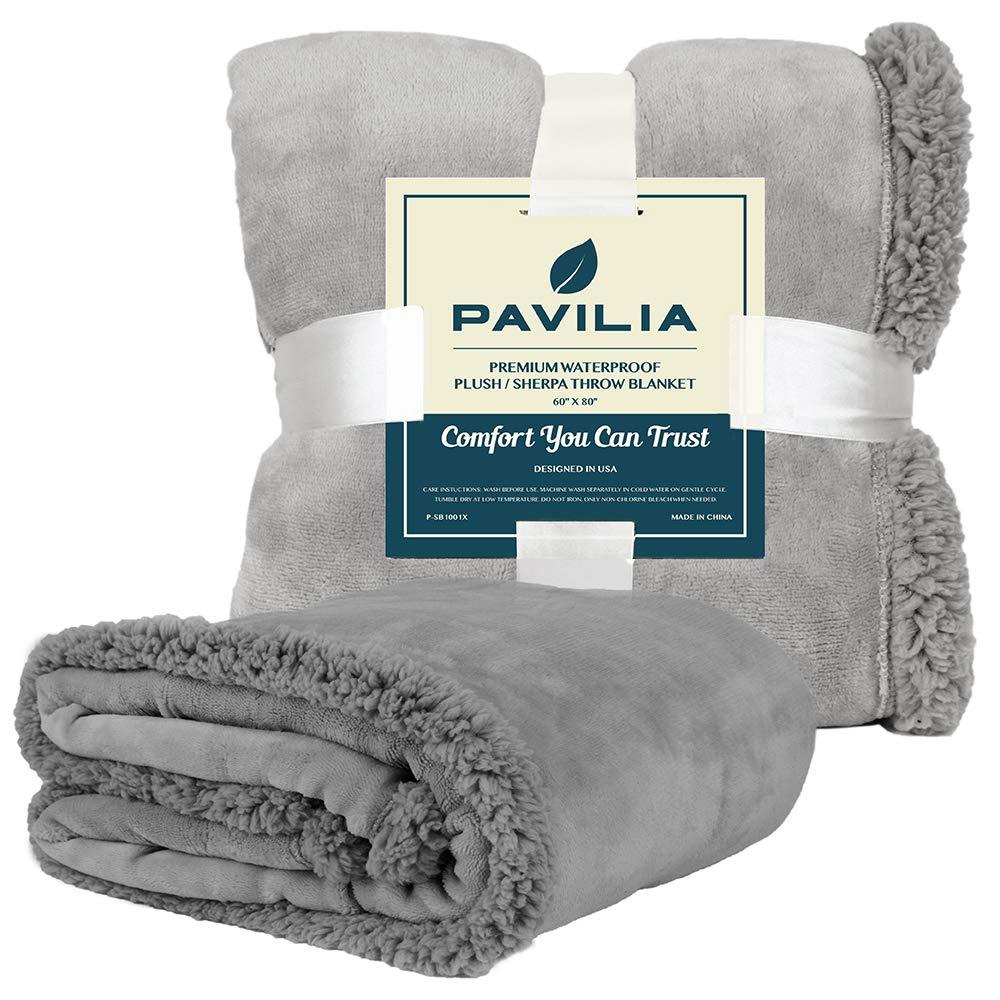 Pavilia Hand Woven Throw Blanket