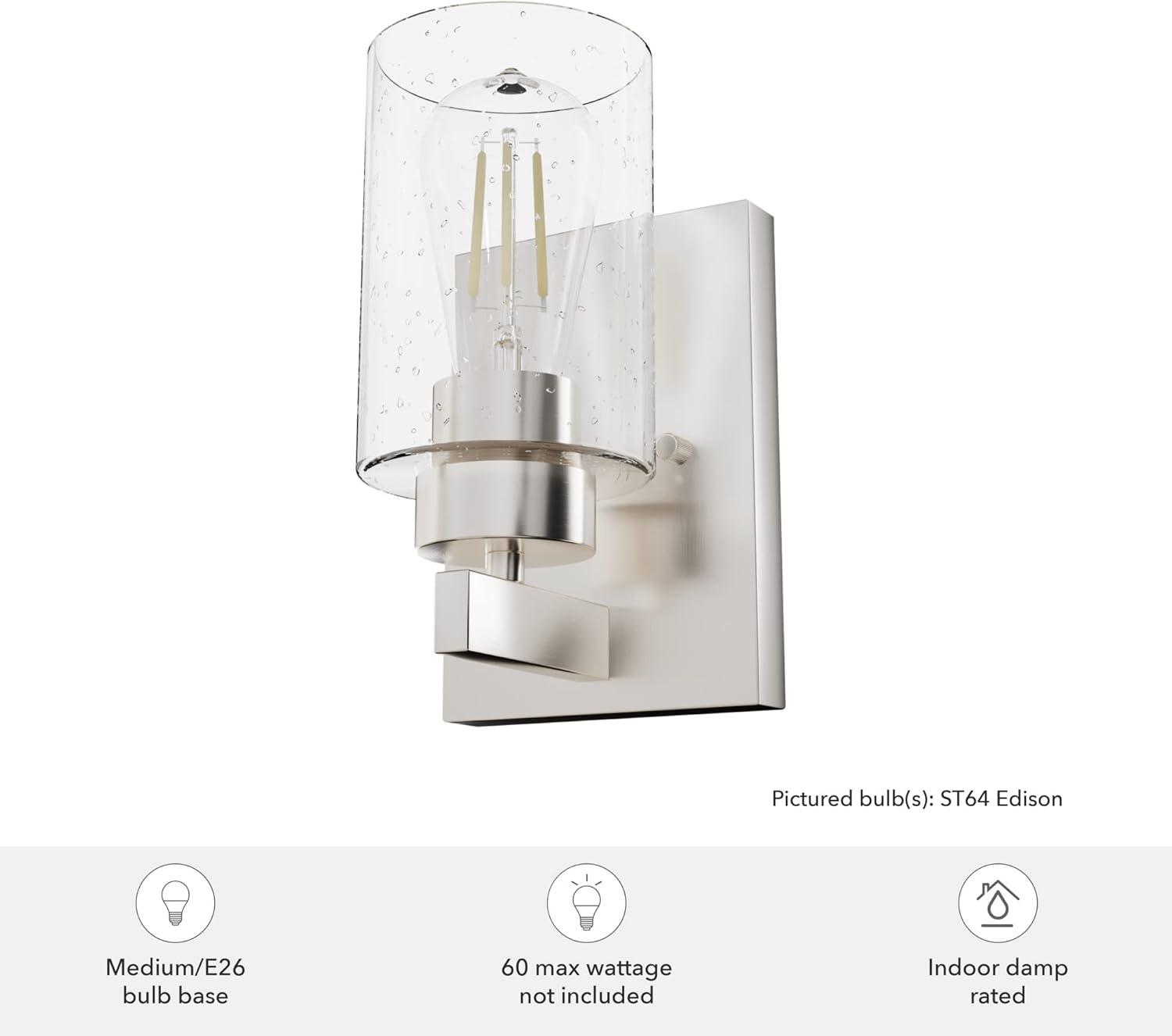 Hartland Aluminum Metal Armed Wall Sconce