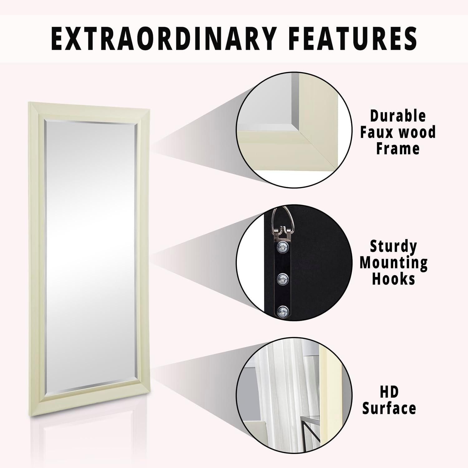 Red Barrel Studio® Starkweather Tall Oversized Full Length XL Mirror Large Standing Silver Floor Mirror