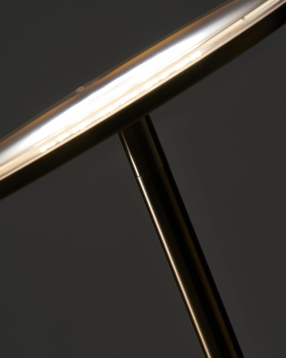 Brightech Sky Industrial 63 in. Dimmable LED Floor Lamp with Adjustable Head