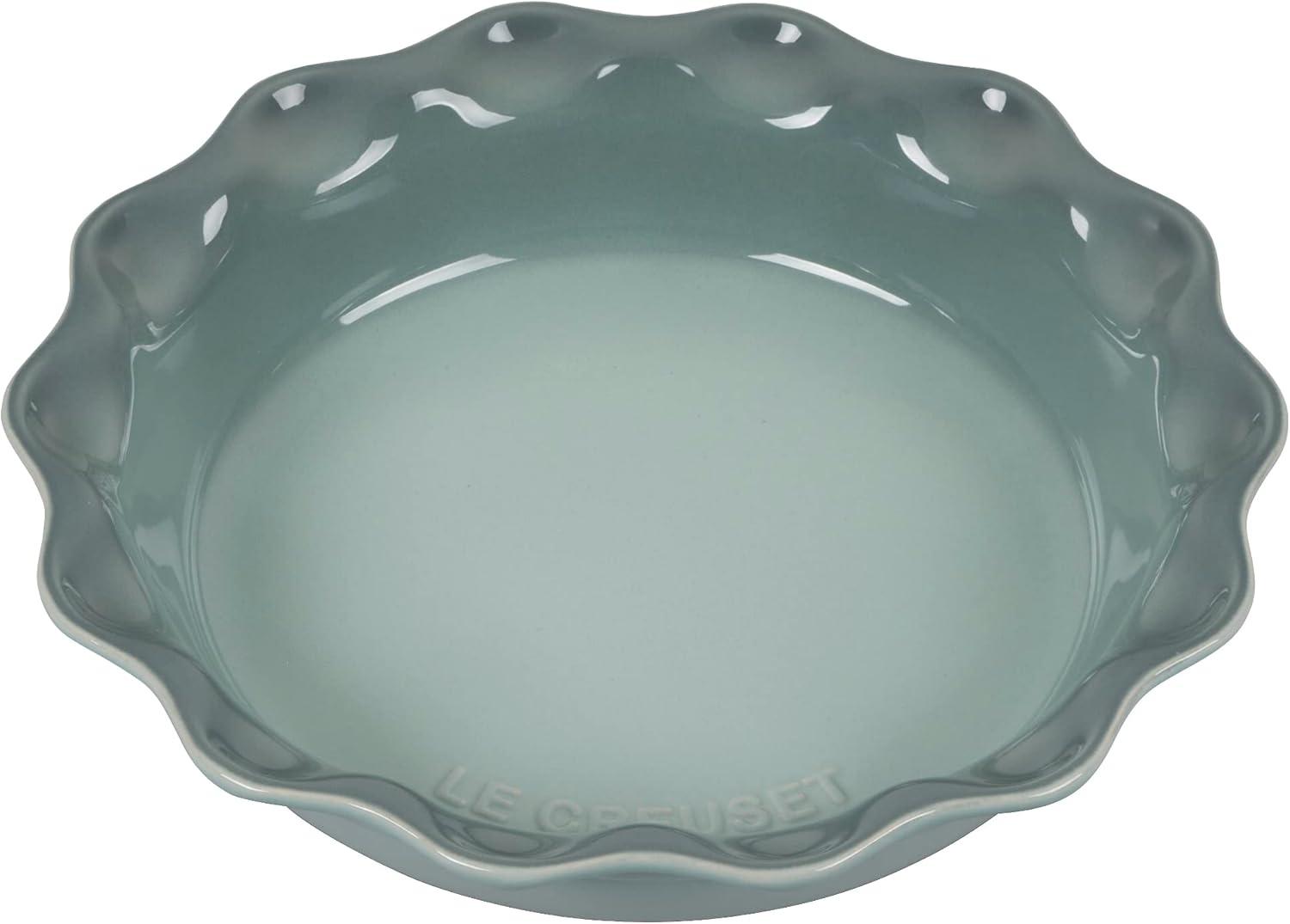 Le Creuset ® Heritage 9" Sea Salt Ceramic Pie Dish