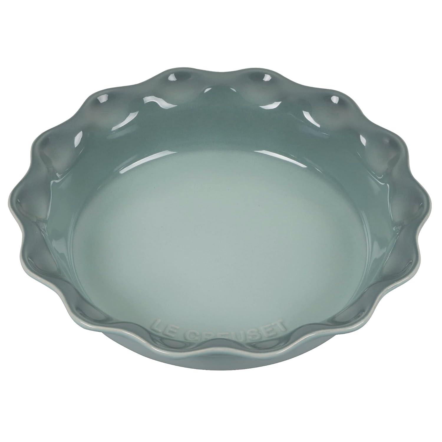 Le Creuset ® Heritage 9" Sea Salt Ceramic Pie Dish