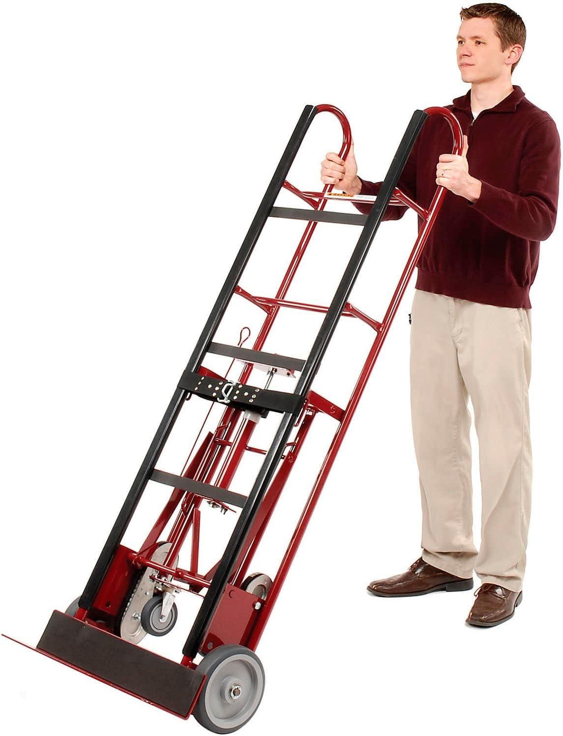 Global Industrial 4 Wheel Professional Appliance Hand Truck