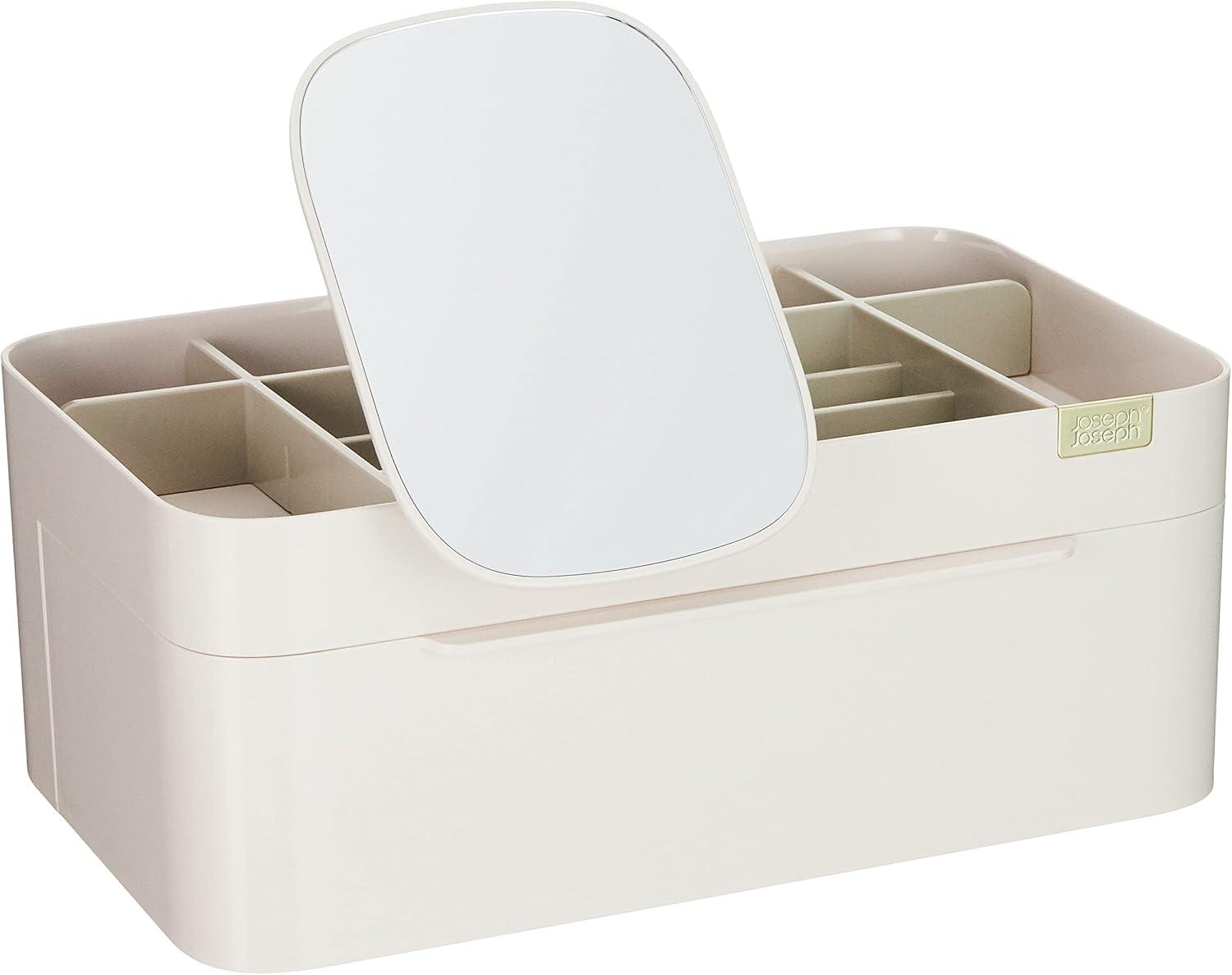 Joseph Joseph Viva Large Makeup Organizer with Removable Mirror