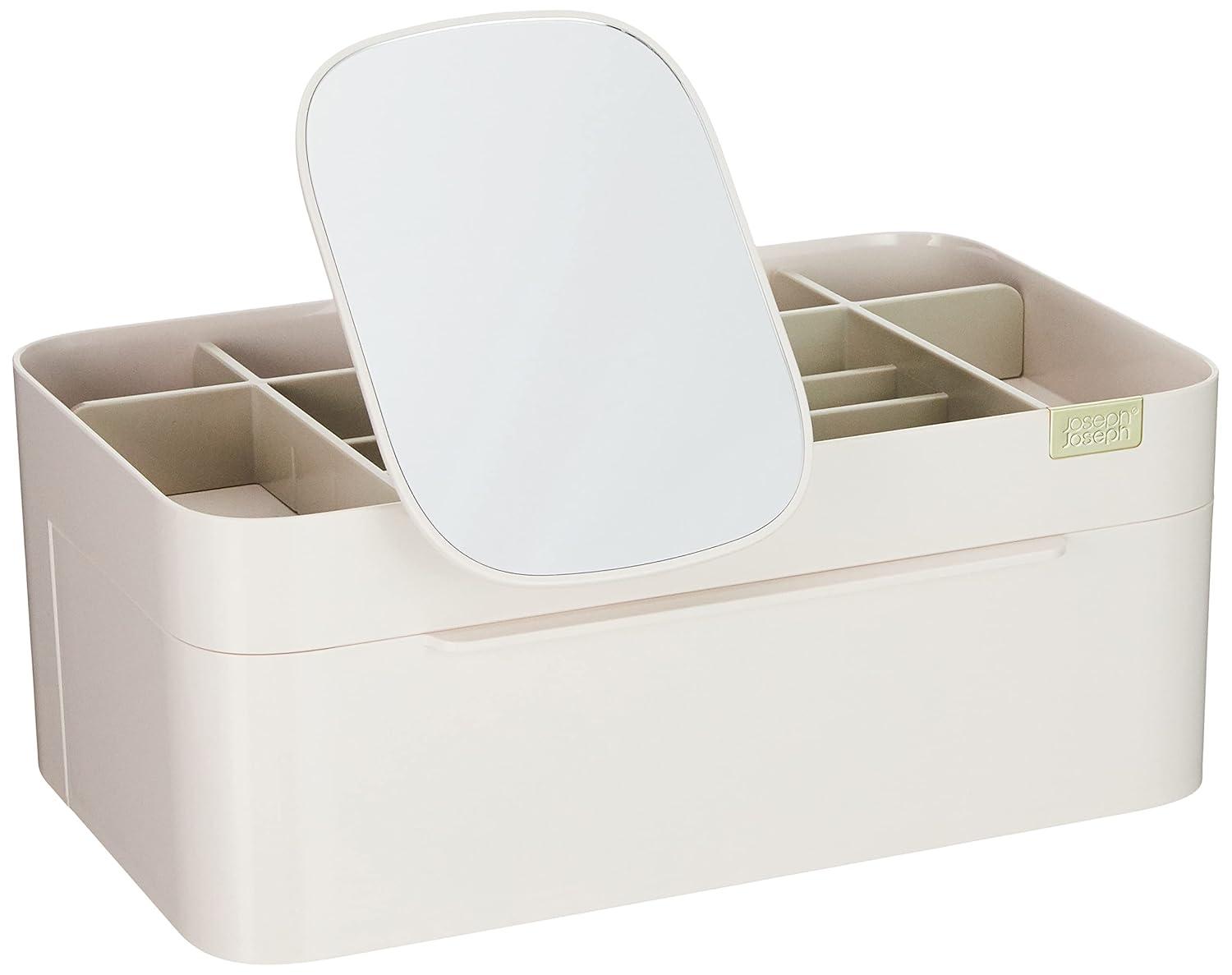 Joseph Joseph Joseph Joseph Viva Makeup Organizer with Pedestal Mirror