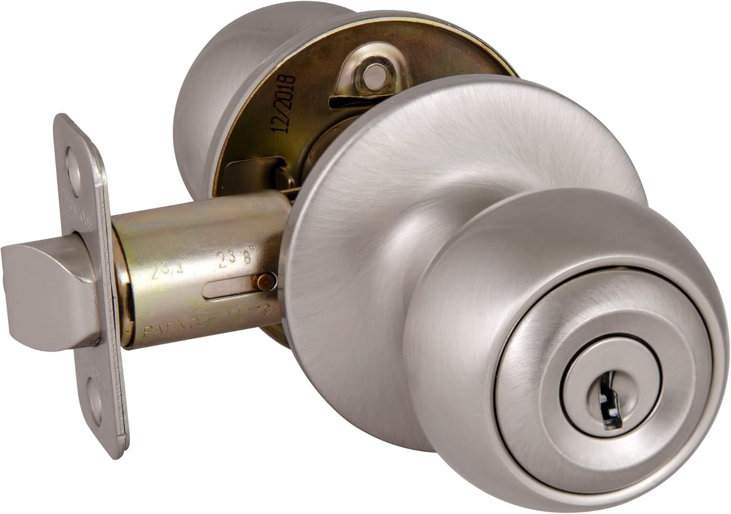Ball Keyed Entry Door Knob