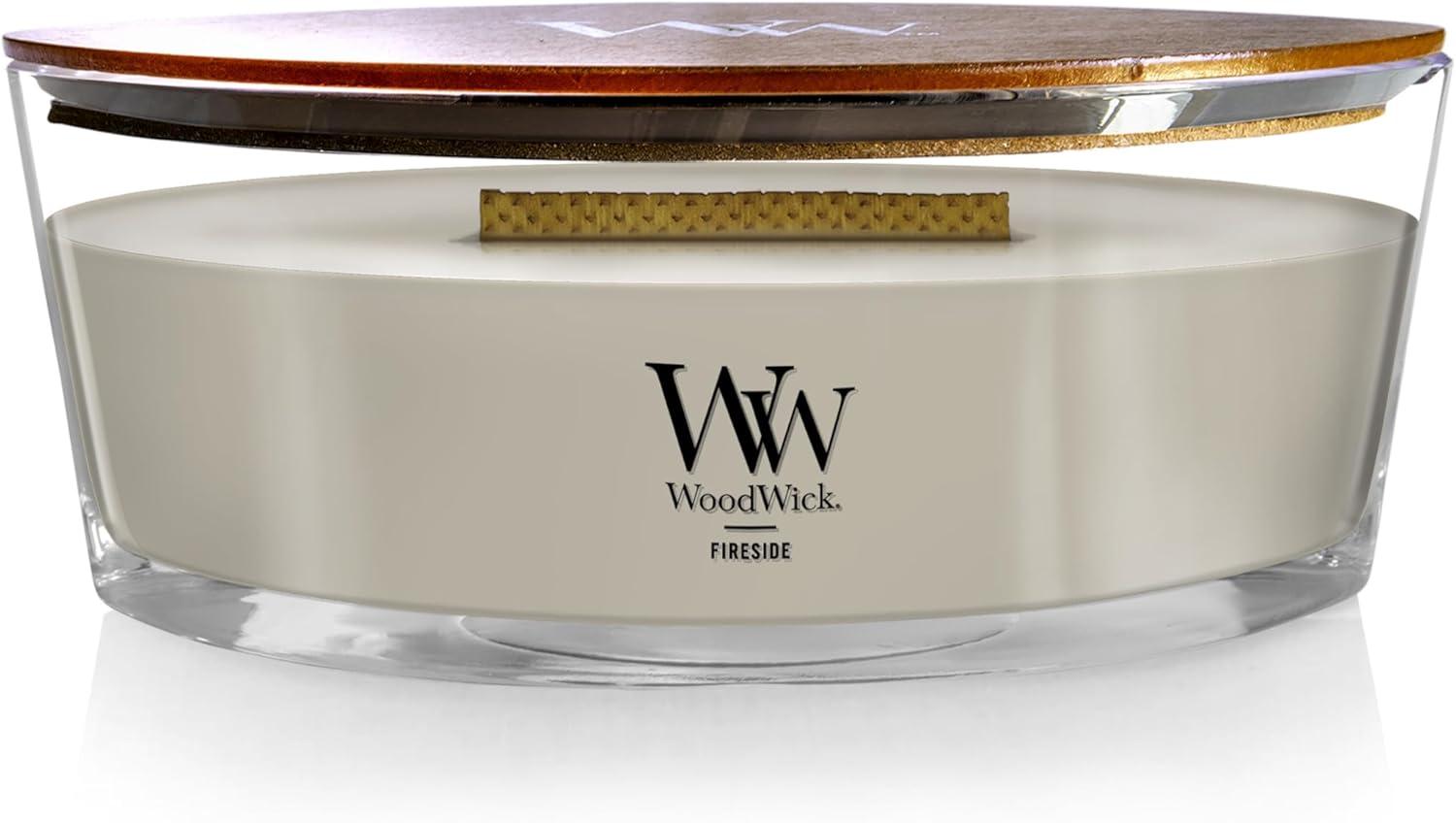 WoodWick Fireside Scented Jar Candle