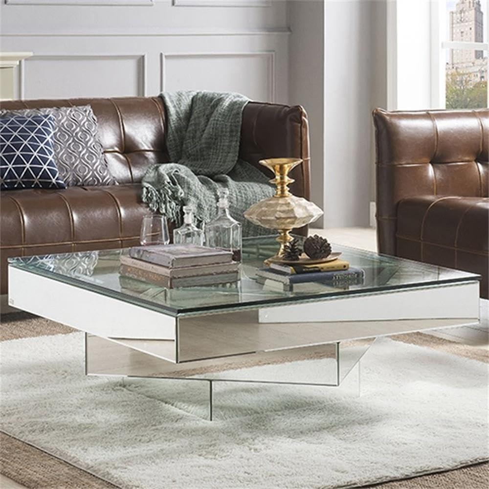 Aradia Glass Top Coffee Table