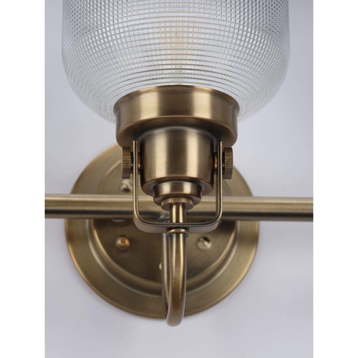 Rosser 3 Light Transparent Dimmable Vanity Light