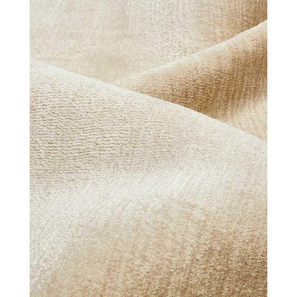 Solo Rugs Knotted, 5' x 8' Lodhi Contemporary Solid Hand Loomed Area Rug, Sepia
