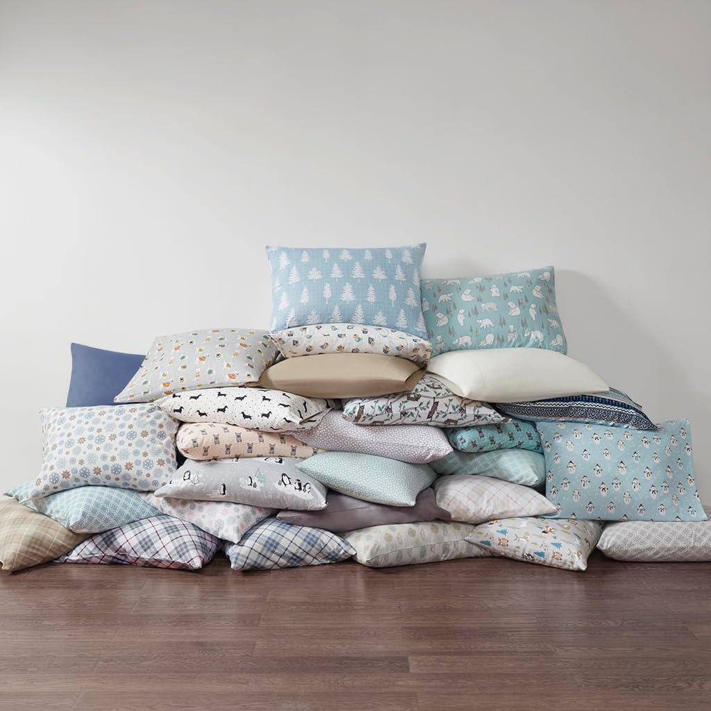 Full Cozy Flannel Sheet Set Multi Sloth