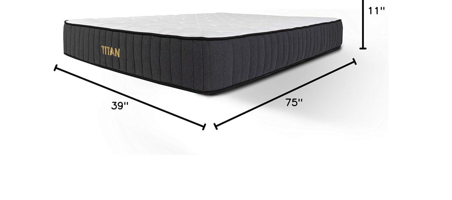 Brooklyn Bedding Titan 11" Hybrid for Plus Size Sleepers