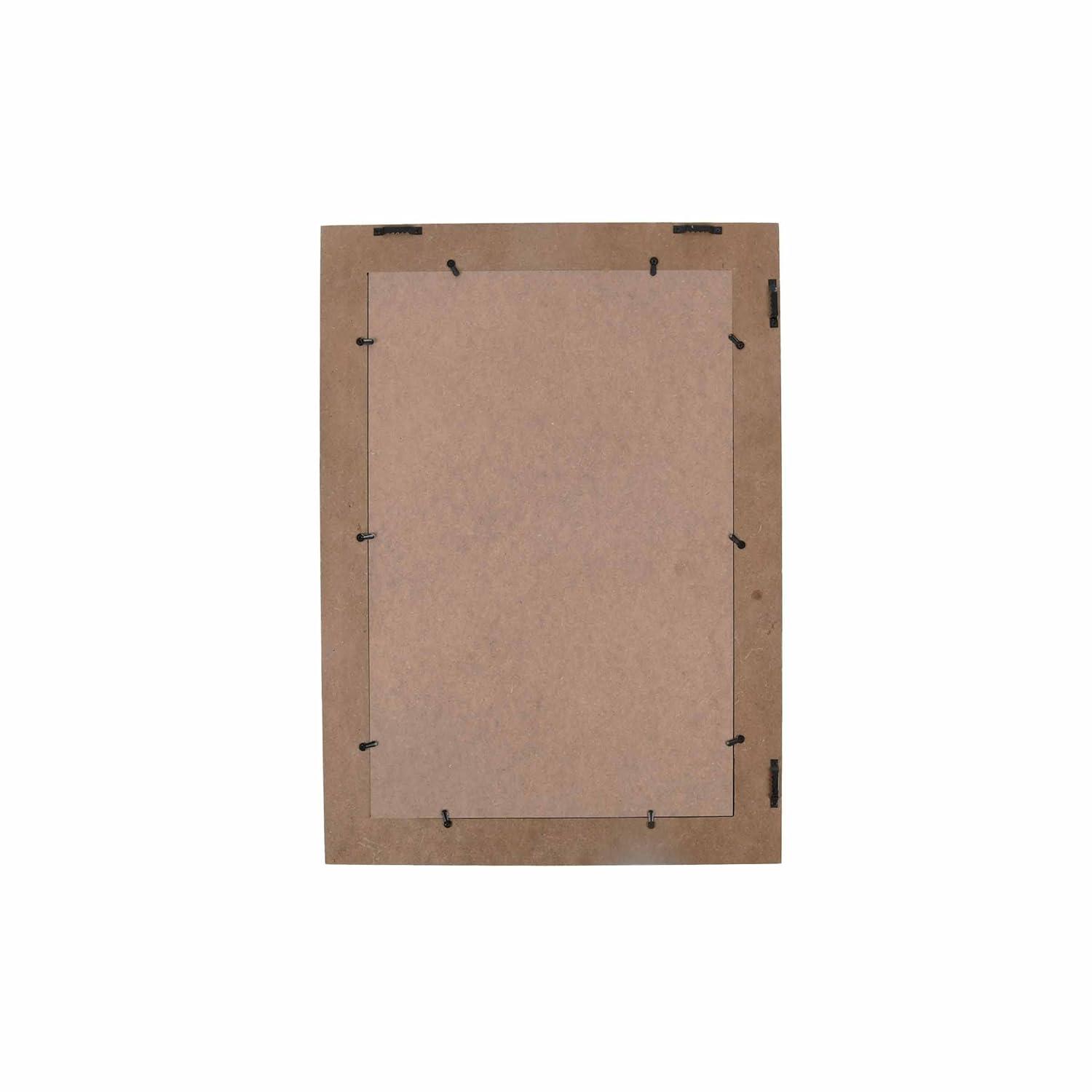 Prinz Homestead Distressed Walnut 9-Opening Collage Picture Frame, for 4x6 Photos, Wall Hanging