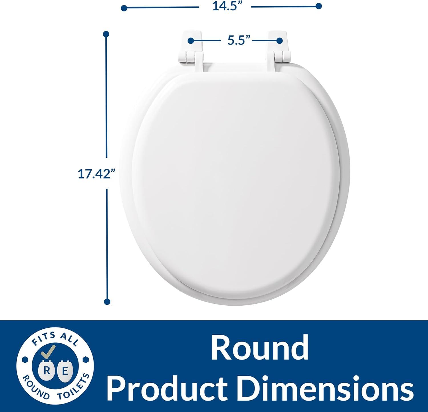 Round Toilet Seat and Lid