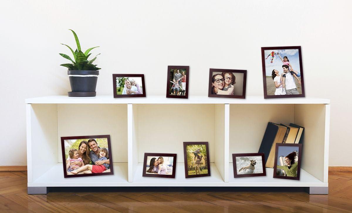 MCS Gallery Wood 9-Piece Frame Set, Espresso (65616)