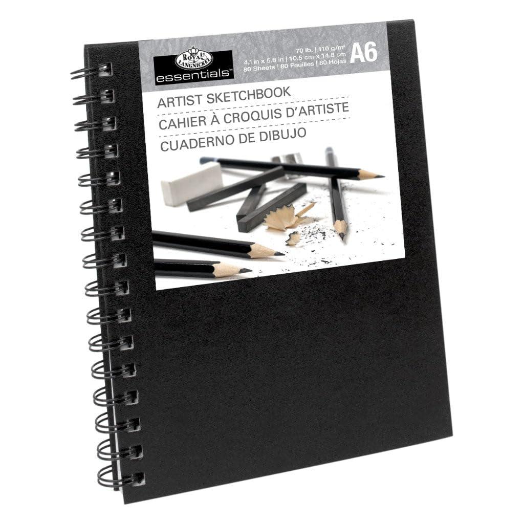 Royal & Langnickel Spiral Hardcover Artist Sketchbook-4.1"X5.8"