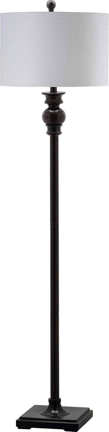 Alphie 61 Inch H Floor Lamp - Ebony - Safavieh