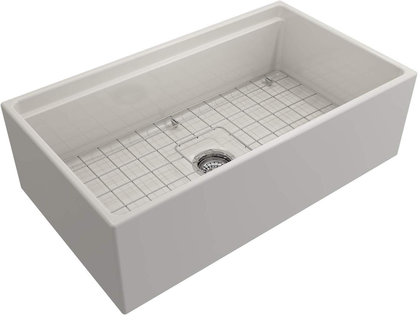 Contempo 33'' L Farmhouse Apron-Front Fireclay Kitchen Sink