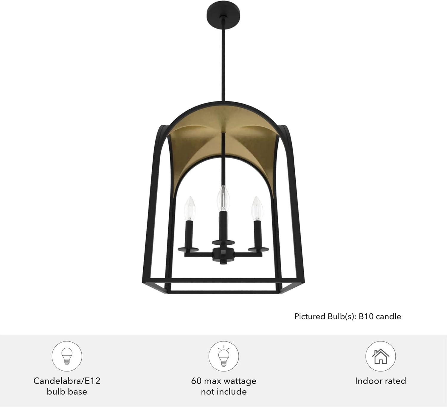 Dukestown 4 - Light Lantern Square Chandelier