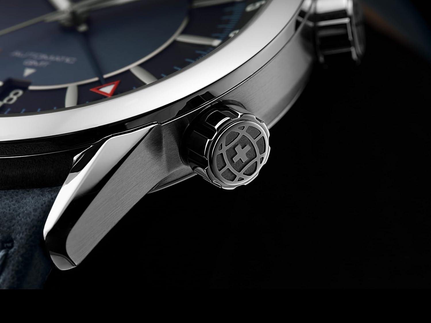 Raymond Weil Freelancer Automatic GMT Blue Dial Leather Strap Men's Watch 2761-STC-50001