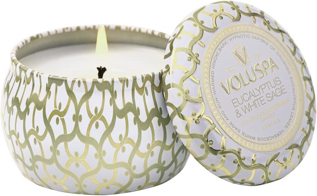 Eucalyptus & White Sage 9.5 oz Coconut Wax Candle