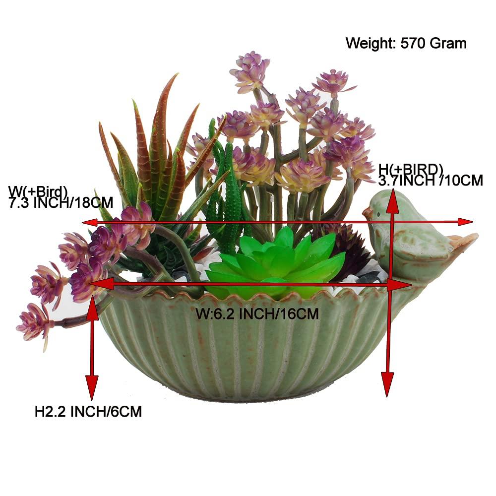 Namzi Special Design Fun Garden Flower Planter Succulent Pot Planter (Bird)