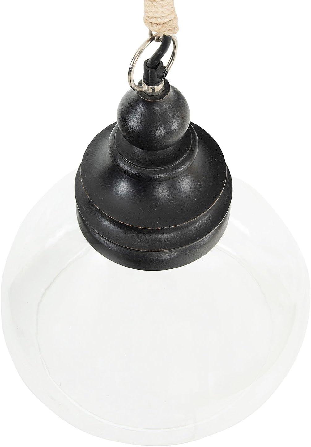 August Grove® Bellantoni Distressed Mango Wood Ceiling Light
