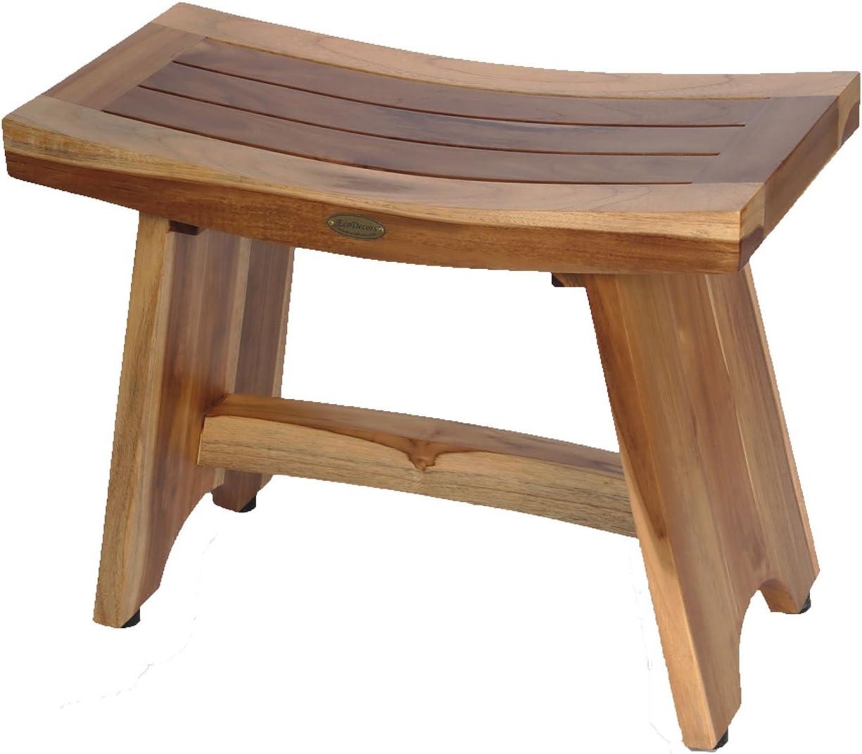 EarthyTeak - Serenity 24'' W Teak Shower Bench