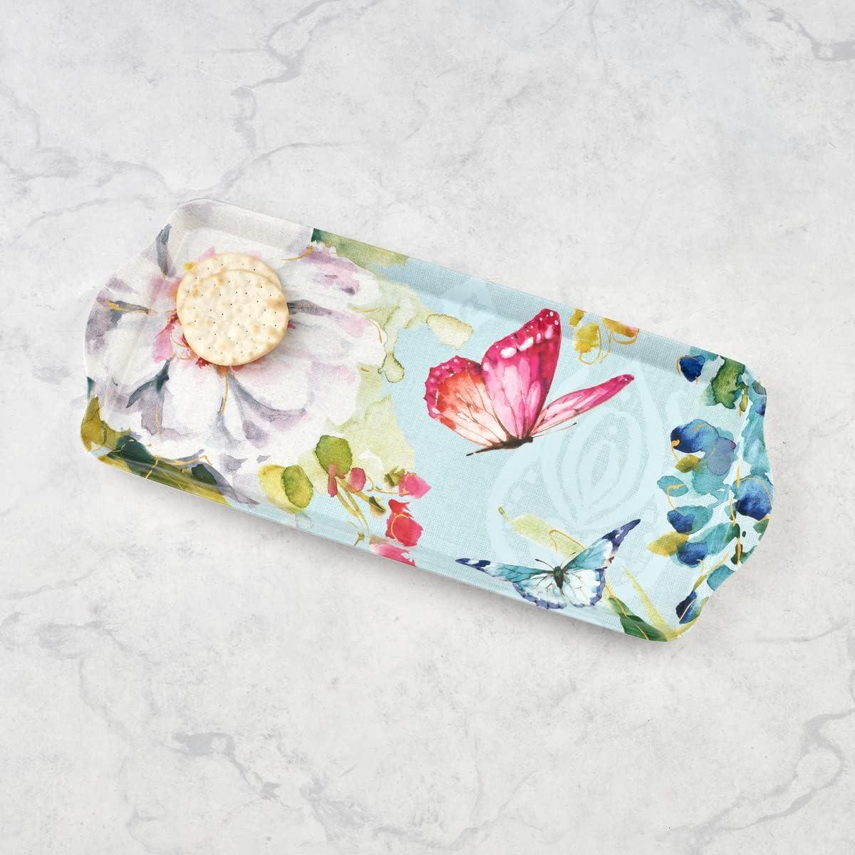 Pimpernel Pimpernel Colorful Breeze Melamine Sandwich Tray 15.1 X6.5"