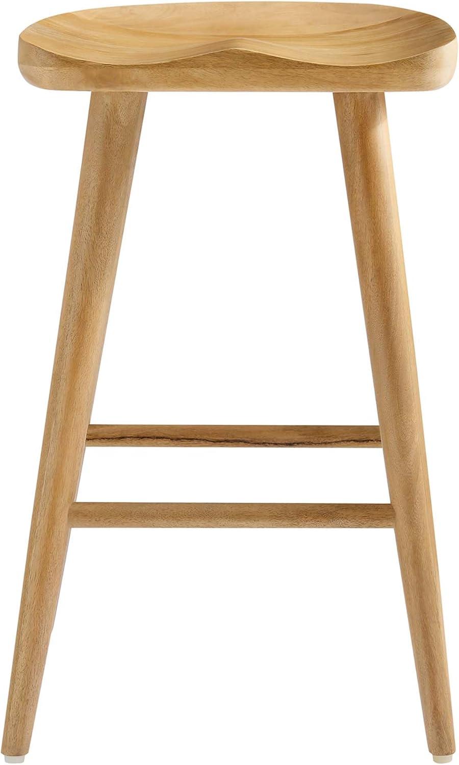 Modway Saville Solid Wood Stool