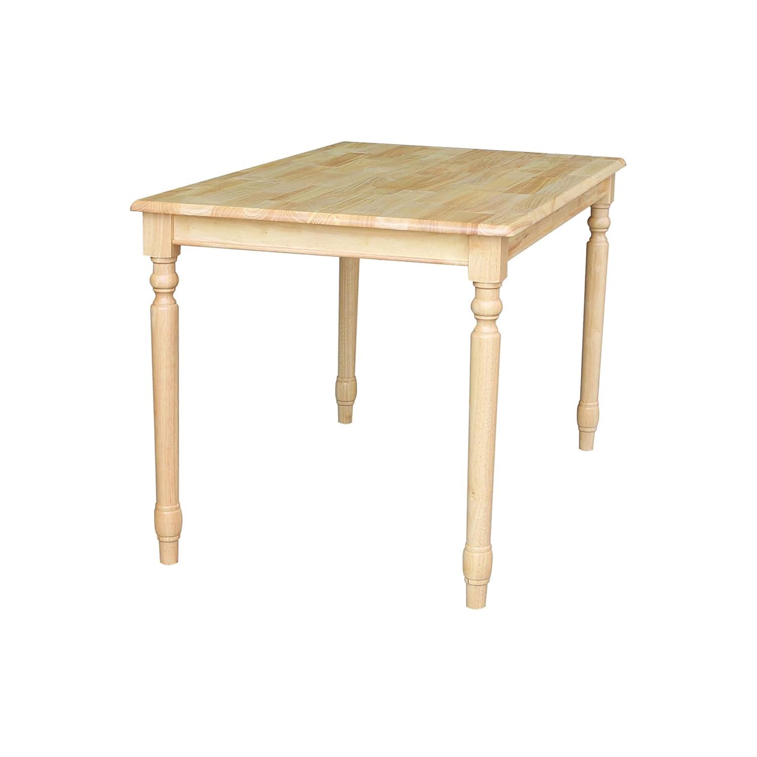 International Concepts 30" X 48"  Solid Wood Top Table