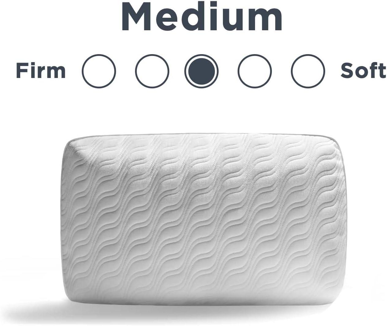 King Size White Memory Foam Hypoallergenic Pillow